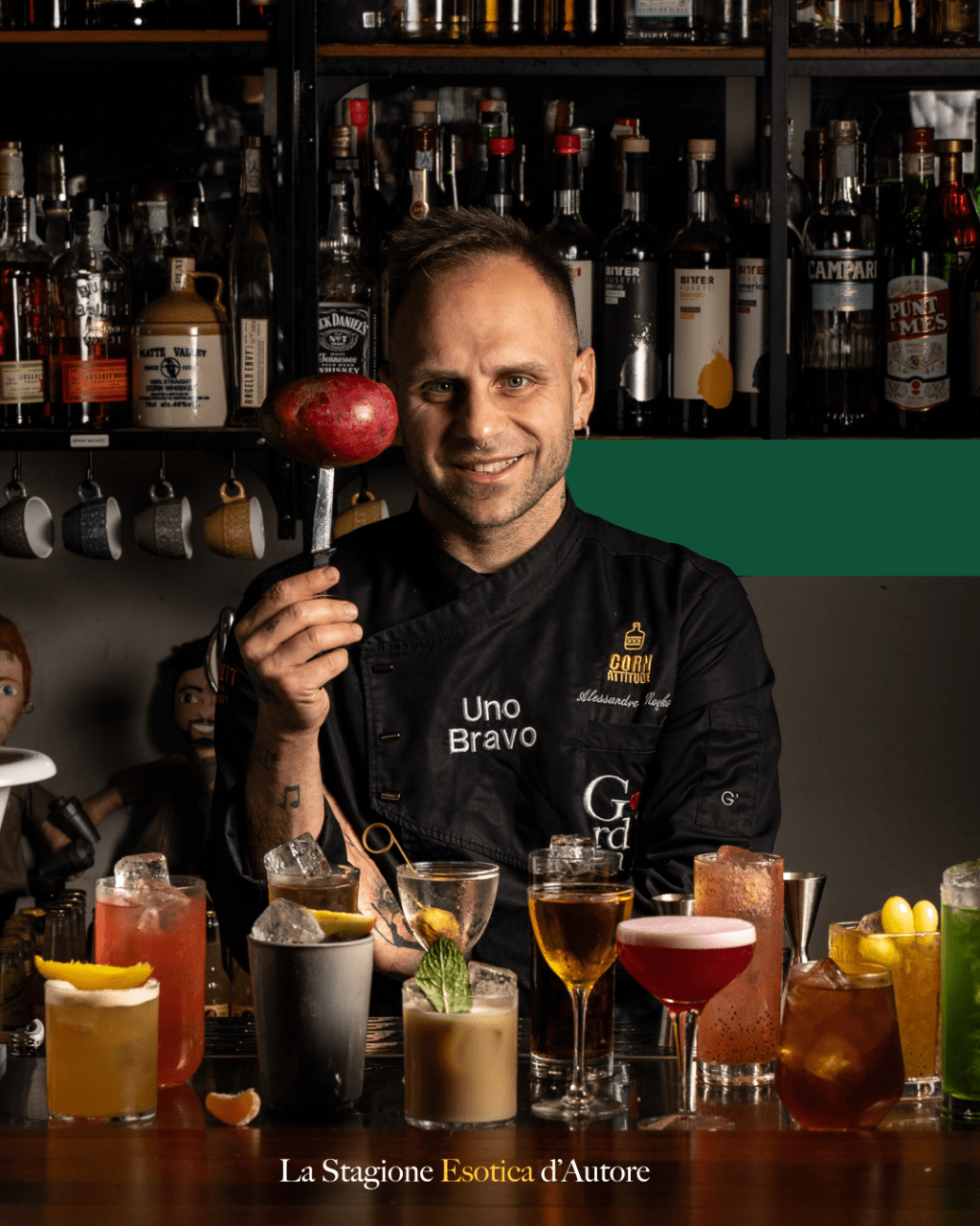 alessandro moyko presenta la nuova drink list cocktail i giardini di marzo aversa drinklist special Il cinema ha trovato un nuovo sapore Stagione Esotica d’Autore