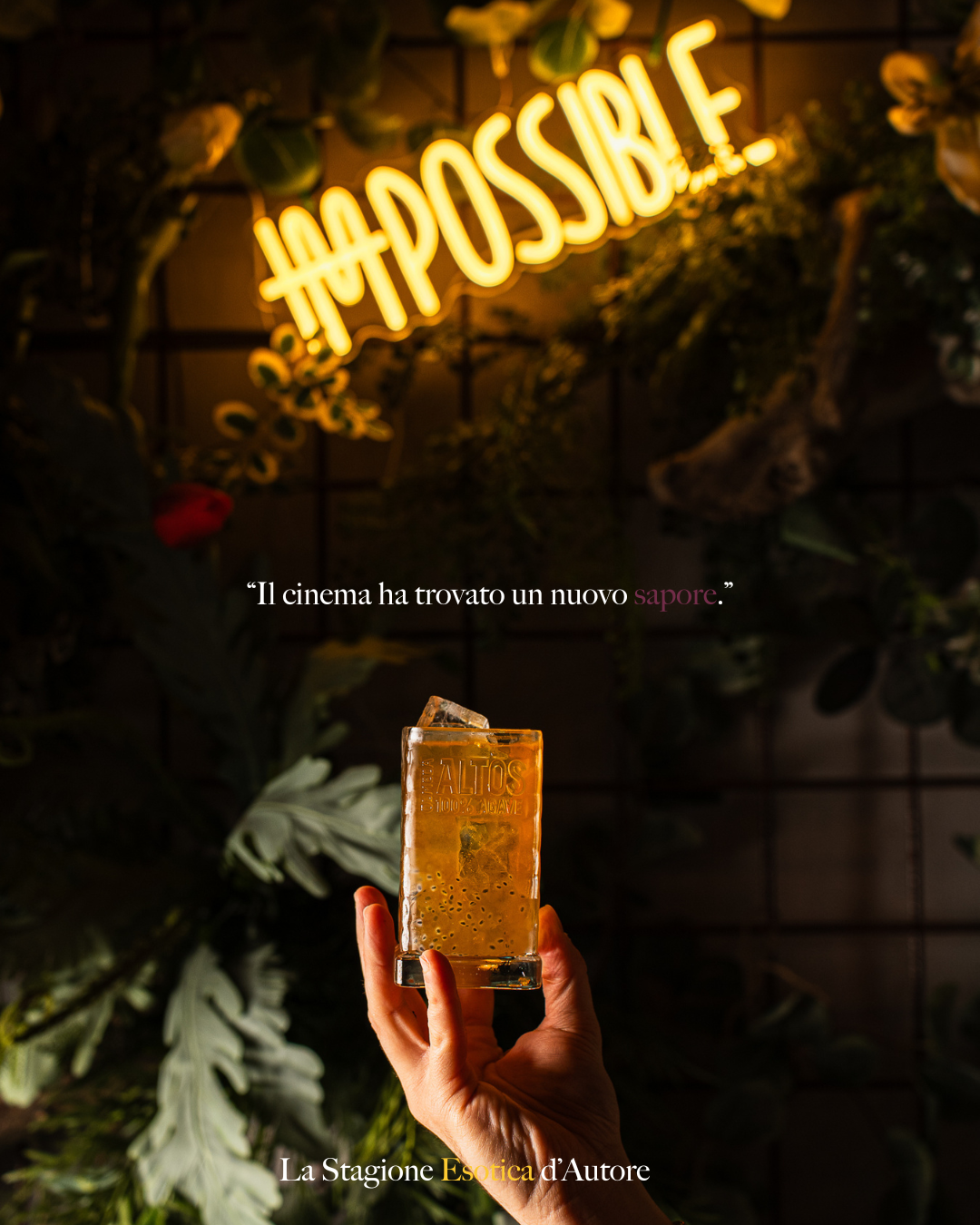 tequila altos plata fernet branca nettare d'uva